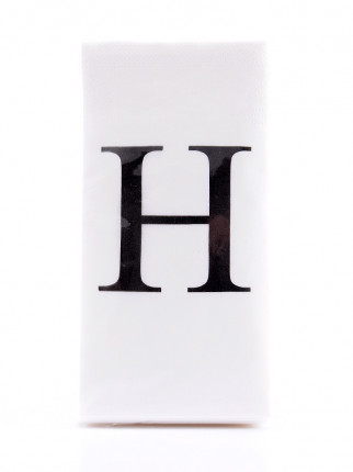  H Harf Peçete 33x33 cm
