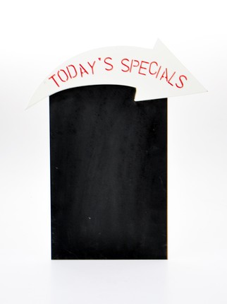  Ahşap Kara Tahta - Chalkboard (Today's Specials)