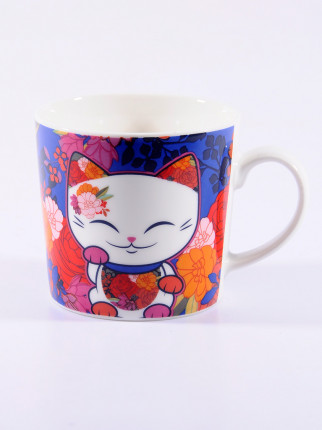  Porselen Kupa Şans Kedisi - MLC Cat Mug 040