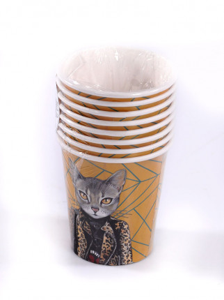 Parti Bardak 8'li Set - Cool Cats