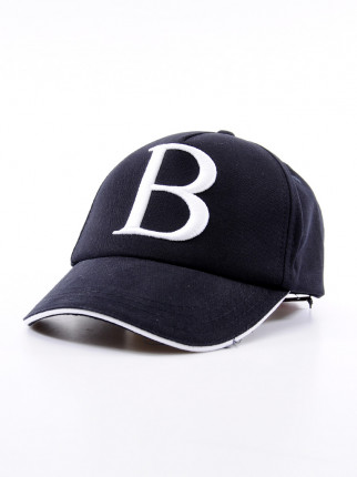  B Harf Şapka - Siyah