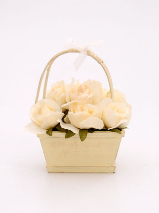  Dekoratif Çiçek - Beyaz Güller D70060