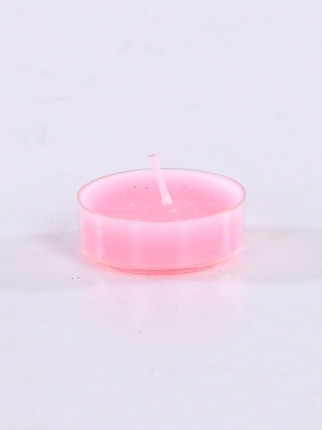  Yüzen Mum Pembe - 25 Adet