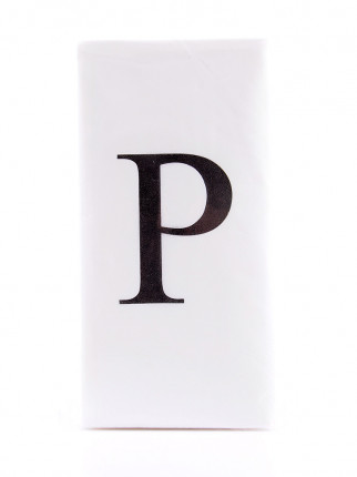 P Harf Peçete 33x33 cm