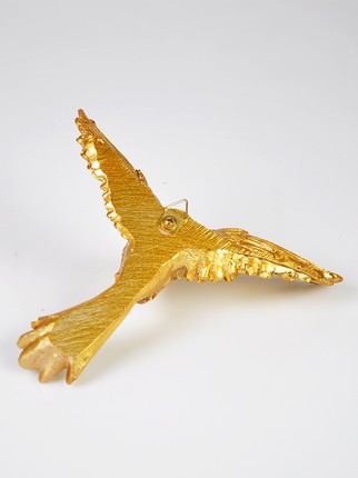  Dekoratif Kuş Biblo Altın